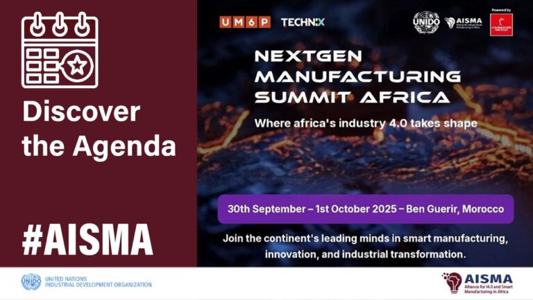 AISMA, partenaire du premier NextGen Manufacturing Summit Africa 2025 au Maroc