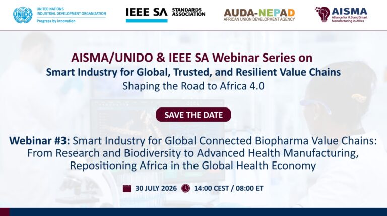 Webinar #3 | Smart Industry for Global Connected Biopharma Value Chains
