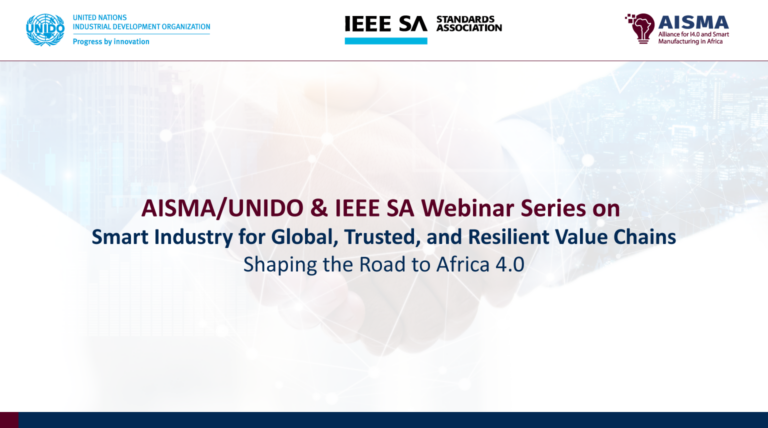 Webinar #3 | Smart Industry for Global Connected Biopharma Value Chains