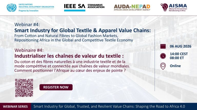 Webinar #4 | Smart Industry for Global Textile & Apparel Value Chains